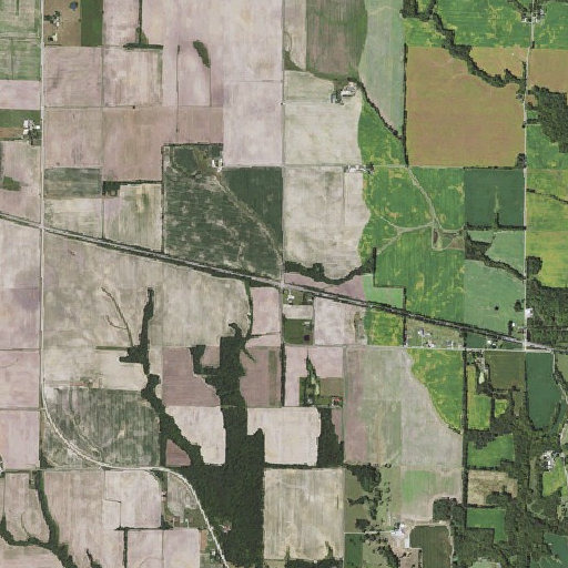 Aerial imagery of Ayers, IL