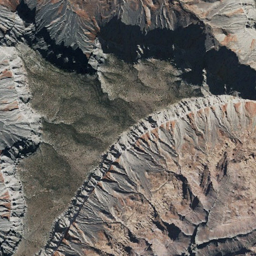 Aerial imagery of Fishtail Mesa, AZ
