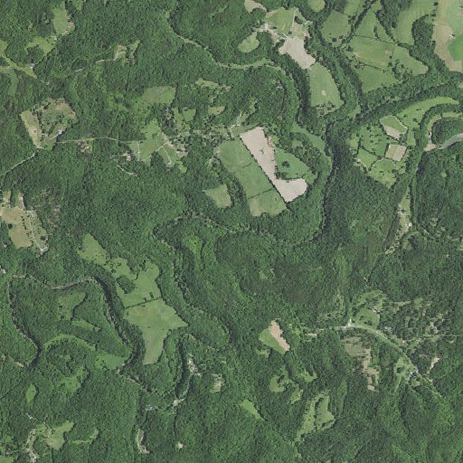 Aerial imagery of Elk Lick, KY