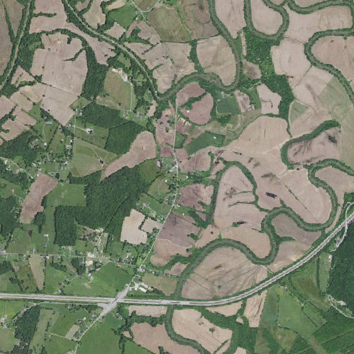 Aerial imagery of Moores Ferry, KY