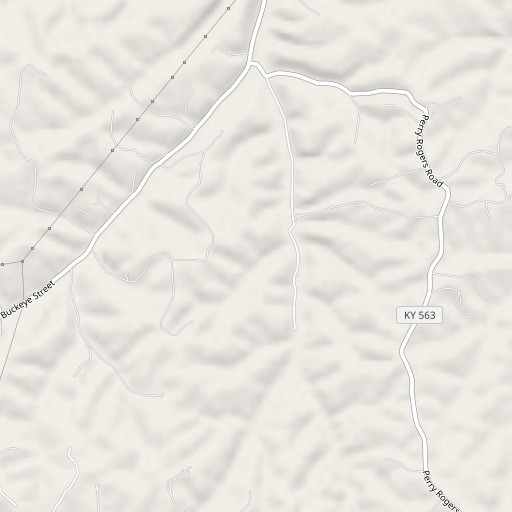 OpenStreetMap map of Garrard County, KY