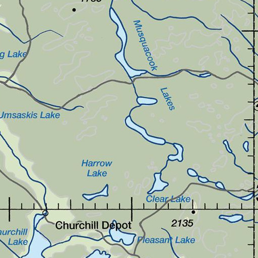FAA VFR chart of Beaver Brook, ME