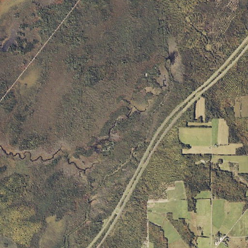 Aerial imagery of Hicks Brook, ME