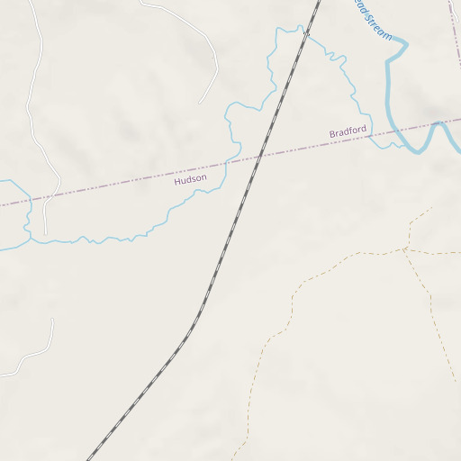 OpenStreetMap map of Ricker Siding, ME