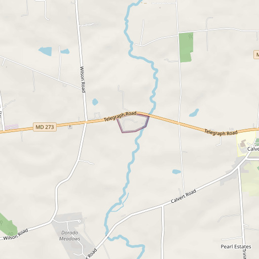 OpenStreetMap map of Pumpton County Park, MD