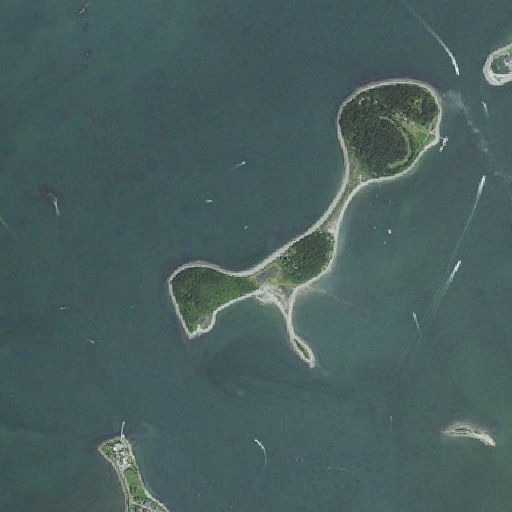 Aerial imagery of Portuguese Cove, MA