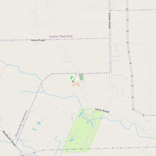 OpenStreetMap map of Holy Ghost School, MI