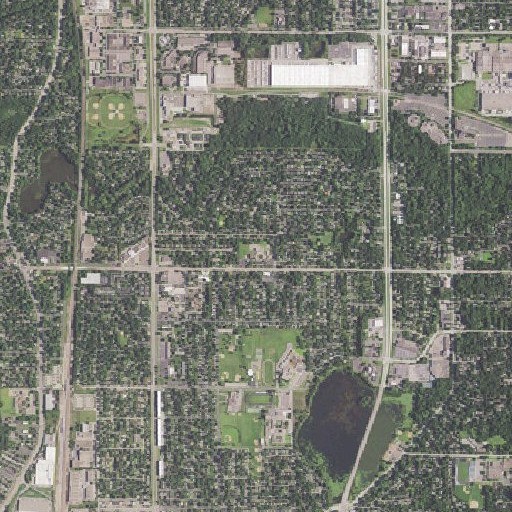 Aerial imagery of Hayes Elementary School, MN