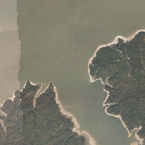 Aerial imagery of Clear Creek, MS