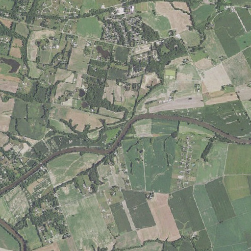Aerial imagery of Jordan Branch, MO