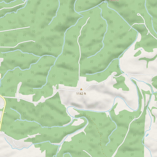 OpenStreetMap map of Pleasant Hill School, MO