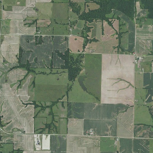 Aerial imagery of Douglas Lake Dam, MO