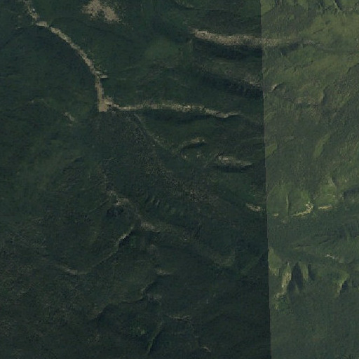 Aerial imagery of Jack Straw Basin, MT
