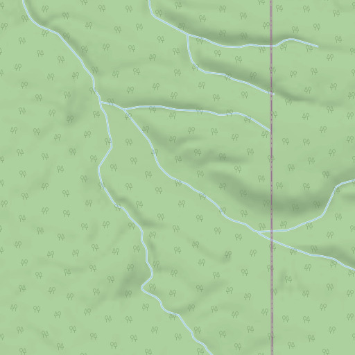 OpenStreetMap map of Jack Straw Basin, MT
