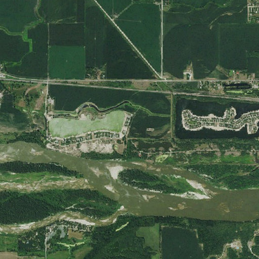 Aerial imagery of North Pit, NE