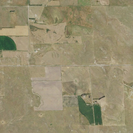 Aerial imagery of Northwest Cherry School, NE