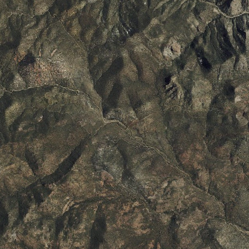 Aerial imagery of Indian Basin, NV