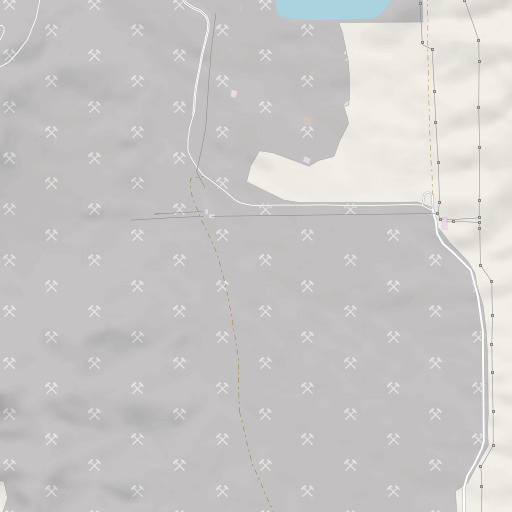 OpenStreetMap map of Little Boulder Basin, NV