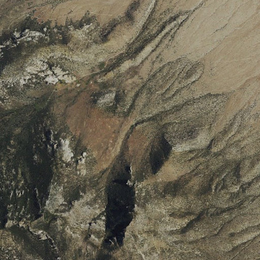 Aerial imagery of Mahogany Spring, NV