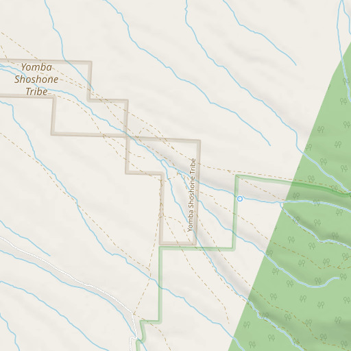 OpenStreetMap map of Goodings Ranch, NV