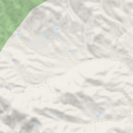 OpenStreetMap map of Senner (historical), NV
