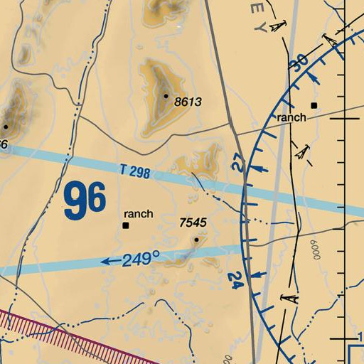 FAA VFR chart of Upper Meloy Summit, NV