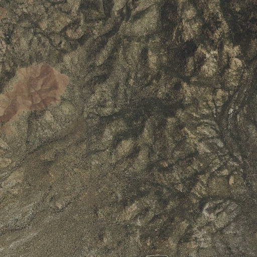Aerial imagery of Upper Meloy Summit, NV