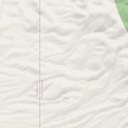 OpenStreetMap map of Abraham Spring, NV