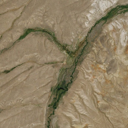 Aerial imagery of Wilkins, NV