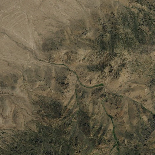 Aerial imagery of Willow Springs, NV