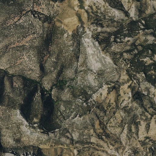 Aerial imagery of Eightmile Spring, NV