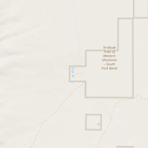 OpenStreetMap map of Odgers Ranch, NV