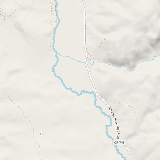 OpenStreetMap map of Evans Flat, NV