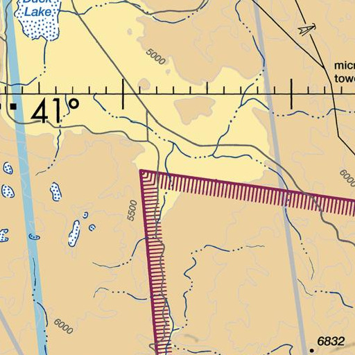 FAA VFR chart of Willow Springs, NV