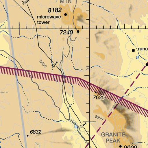 FAA VFR chart of Dolly Varden Spring, NV