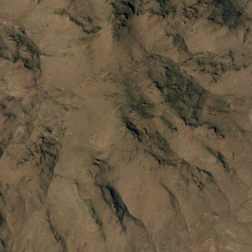 Aerial imagery of Division Peak, NV