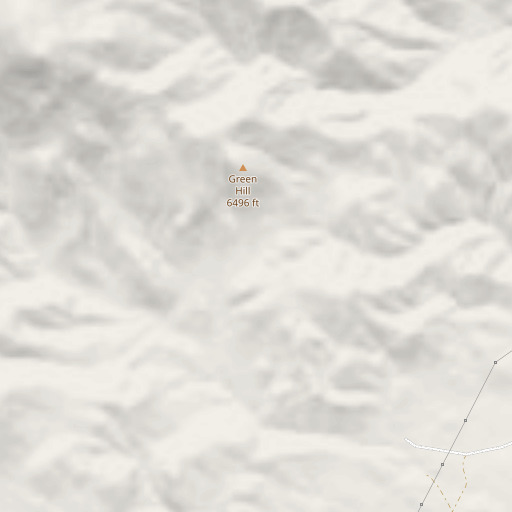 OpenStreetMap map of Olinghouse Mine, NV