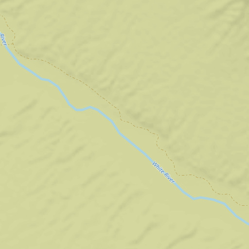 OpenStreetMap map of White River Well, NV