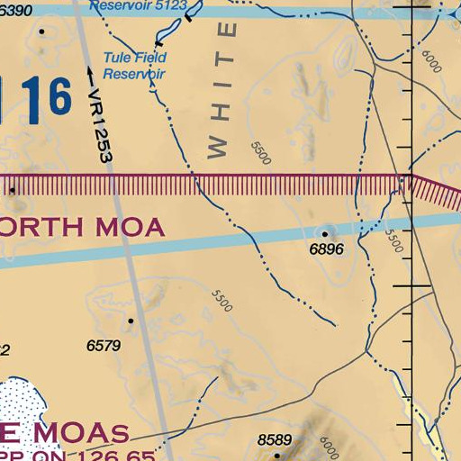 FAA VFR chart of Griswold Upper Well, NV