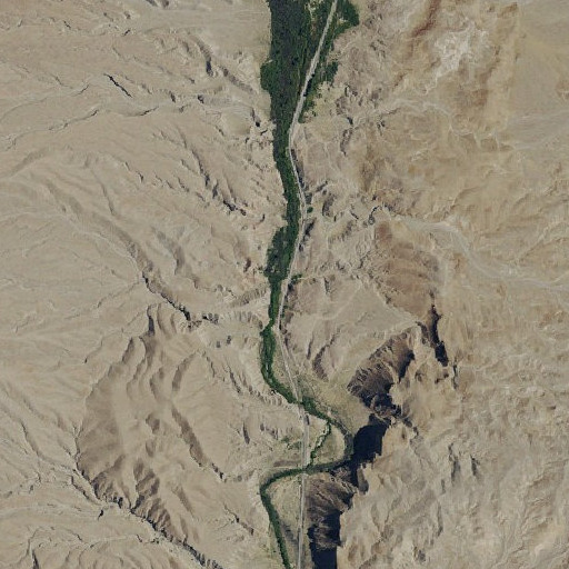 Aerial imagery of Mormon Canyon, NV
