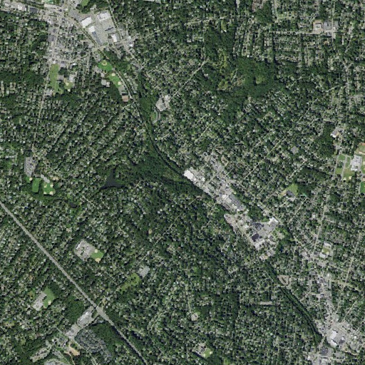 Aerial imagery of Maple Lake, NJ