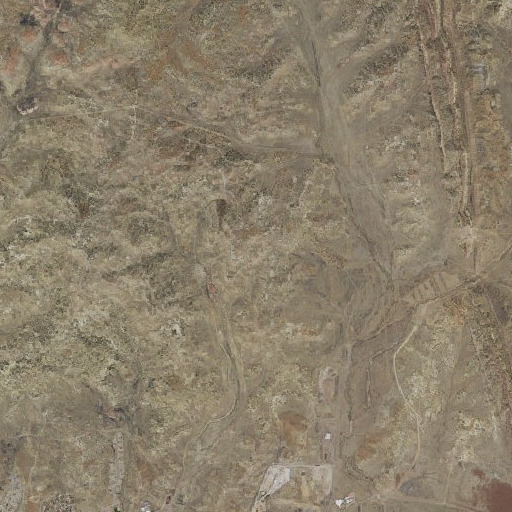 Aerial imagery of Elkins Pit, NM