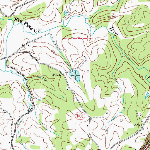 Topographic Map of D R Stone Dam, NC