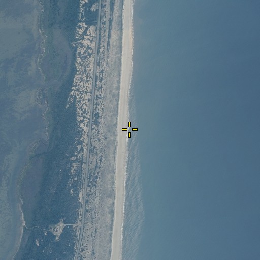 Aerial/Satellite Image of Bald Beach, NC