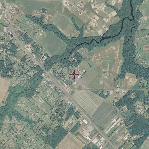 Aerial/Satellite Image of Moyock Elementary School, NC