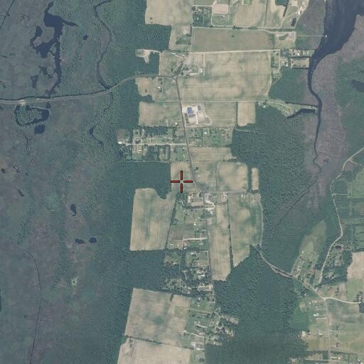 Aerial/Satellite Image of North End School, NC
