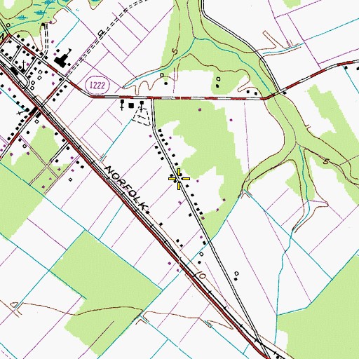 Topographic Map of Morse, NC
