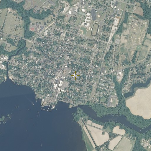 Aerial/Satellite Image of Swain School, NC