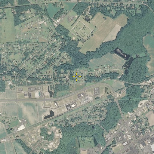 Aerial/Satellite Image of Ulster Gardens, NC