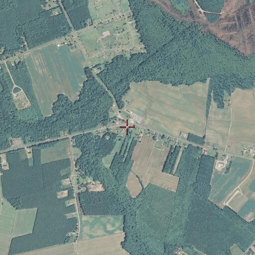 Aerial/Satellite Image of Jackson Corner, NC